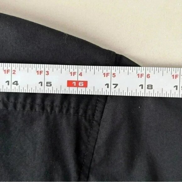 FOX Racing Redplate Flexair Workshirt Short Sleeves Snap Buttons Black Medium - Picture 13 of 16